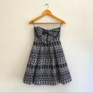 Eva Franco bow tie sleeveless dress size 2